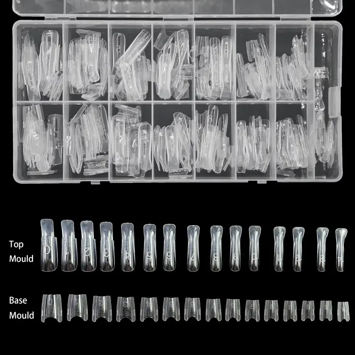 Ongles Sandwich doubles formes-240 pièces