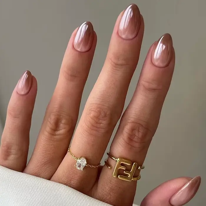 Faux ongles marron portables, 24 pièces, mode imprimé léopard, Design dégradé, pointes à pression, e