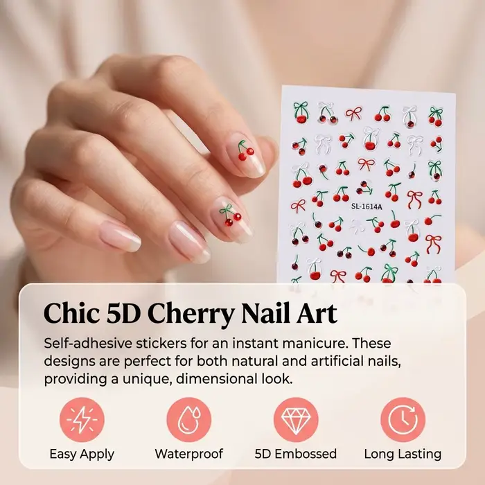Autocollants auto-adhésifs pour Nail Art