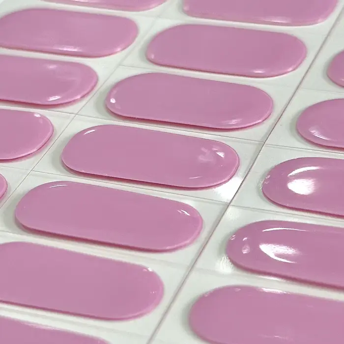 Autocollants pour ongles semi-durcis en gel