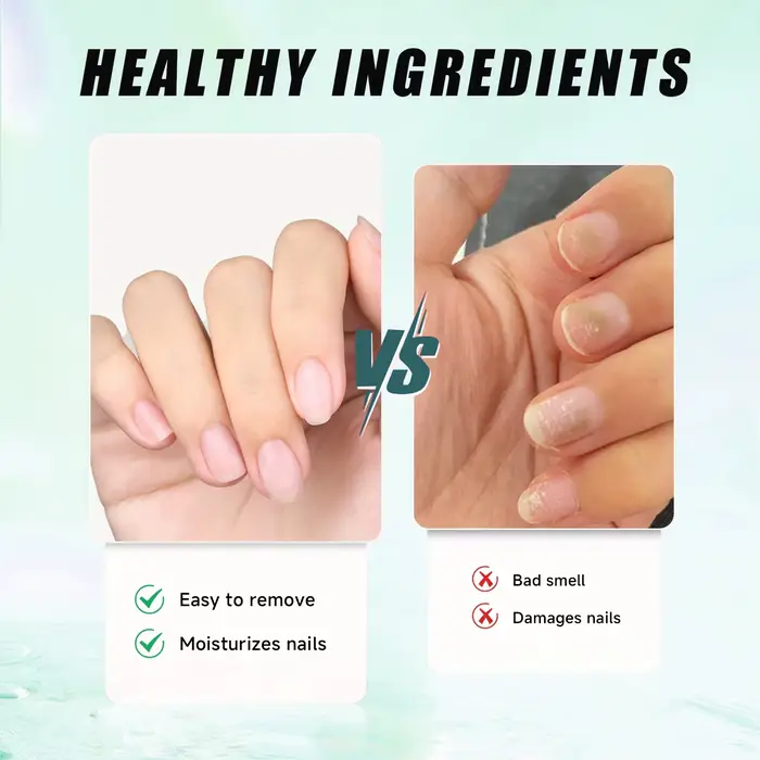 Adapté aux faux ongles