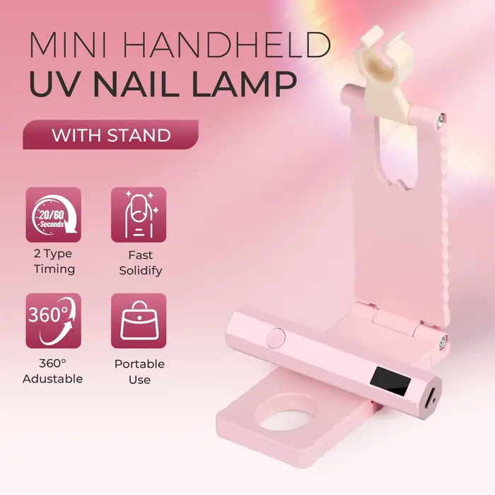 Ensemble de lampes à ongles UV/LED sans fil