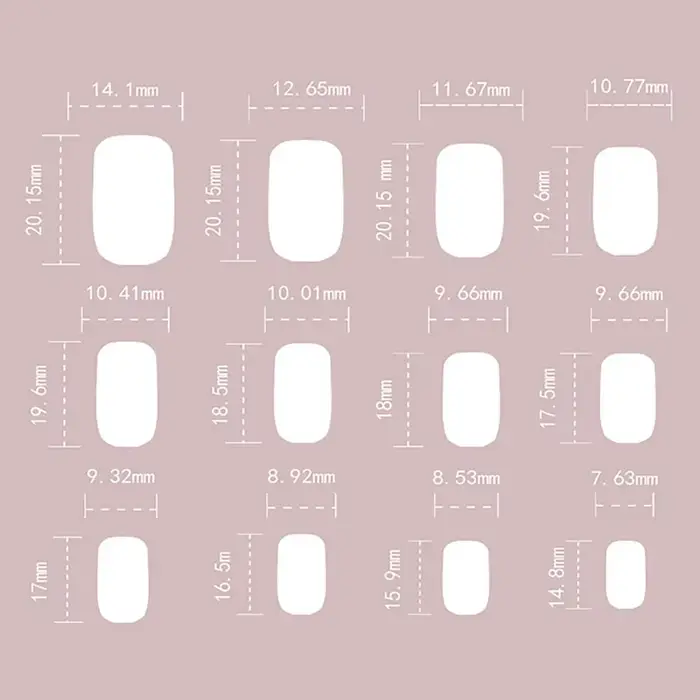 Faux ongles coréens simples effet œil de chat