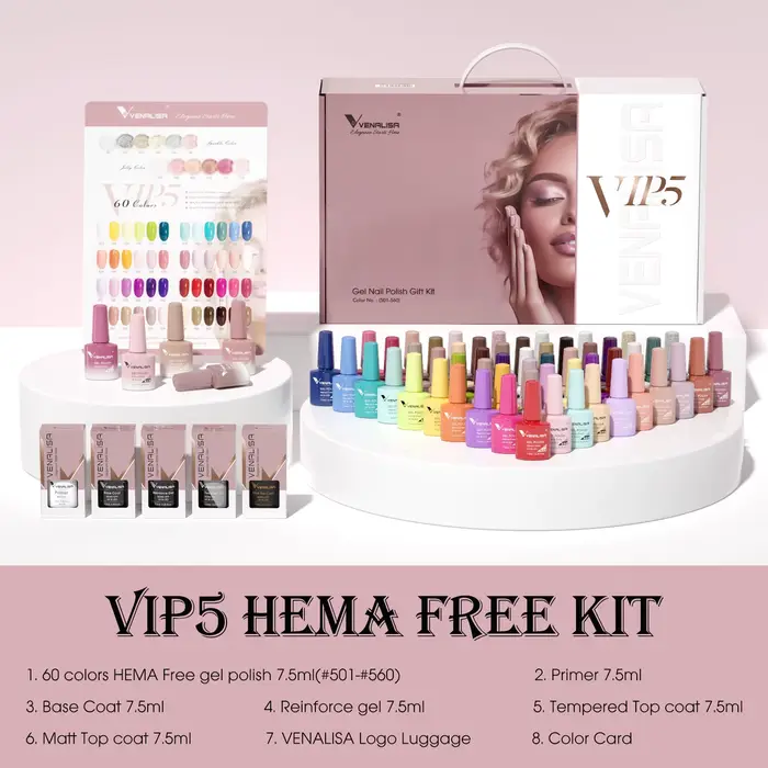 VENALCraw-Verhéritage à Ongles Gel Hema Free