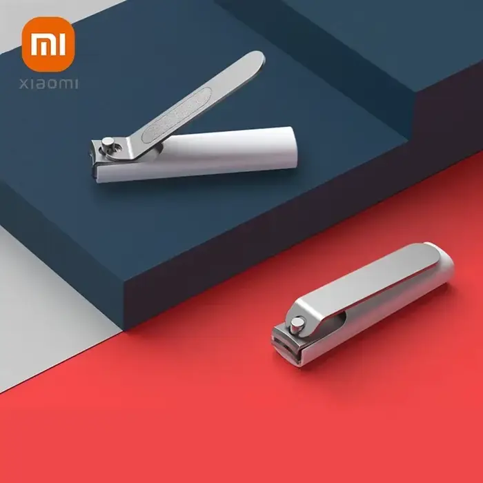 Coupe-ongles anti-éclaboussures XIAOMI Mijia en acier inoxydable 420, tranchant, durable, portable, 