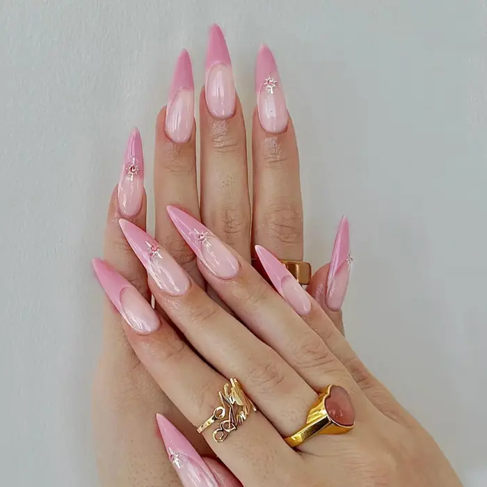 Patchs pour faux ongles longs et pointus