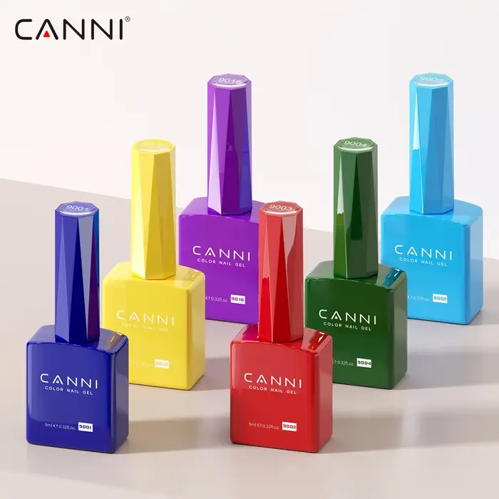 CANNI gelée couleur rose vernis à ongles Hema vernis Pastel gratuit Semi Permanent Venalisa Gel à ongles français trempé maintenant tuyau couche de finition