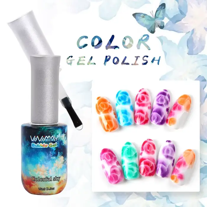 VINIMAY aquarelle encre Gel vernis à ongles floraison Gel magique tache bulle liquide bricolage