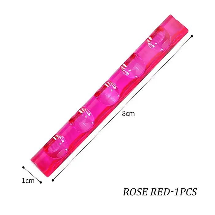 Étagère T1 pour pinceaux à ongles, support en acrylique, présentoir à stylos colorés, étagère de pré