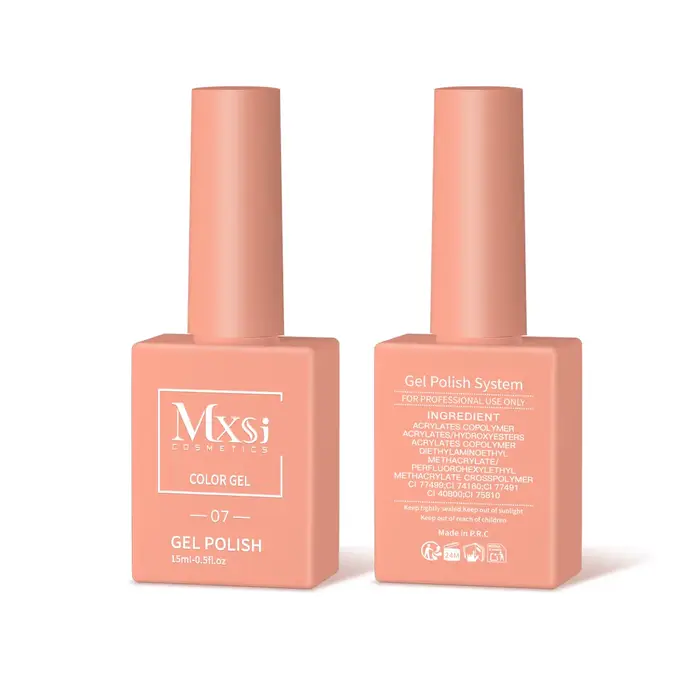 Mxsi couleur 15ml Gel à ongles fournitures professionnelles pas définir Soak Off UV vernis Gel longu