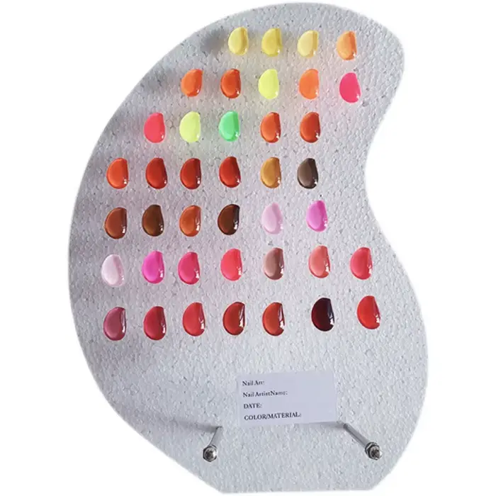 Présentoir pour faux ongles en acrylique, outil de manucure