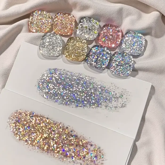 Gel à ongles diamant neuf couleurs