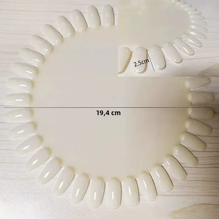 Présentoir de faux ongles à 36 pointes