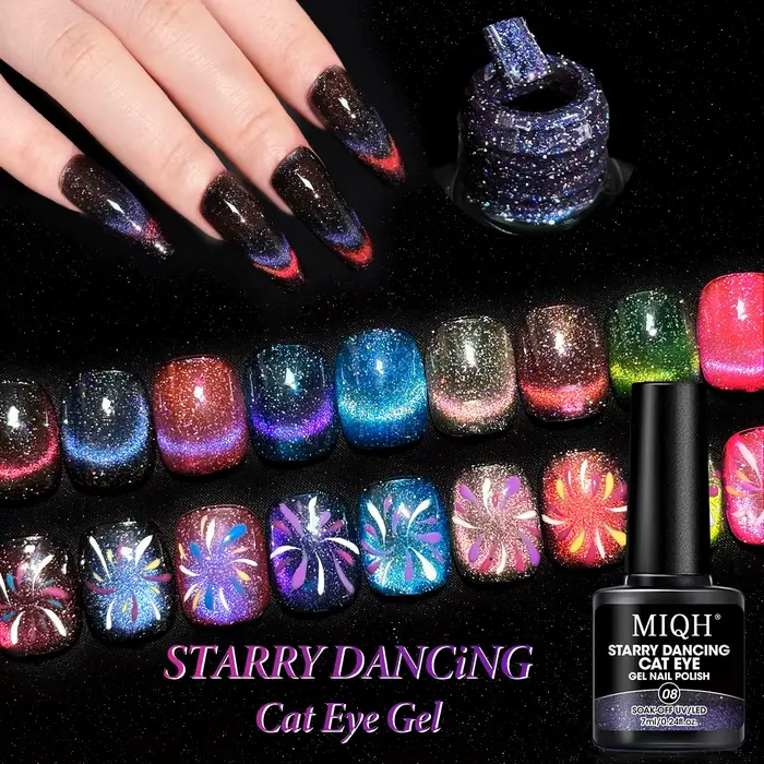 Vernis à ongles Gel 1 pièce-magnétique