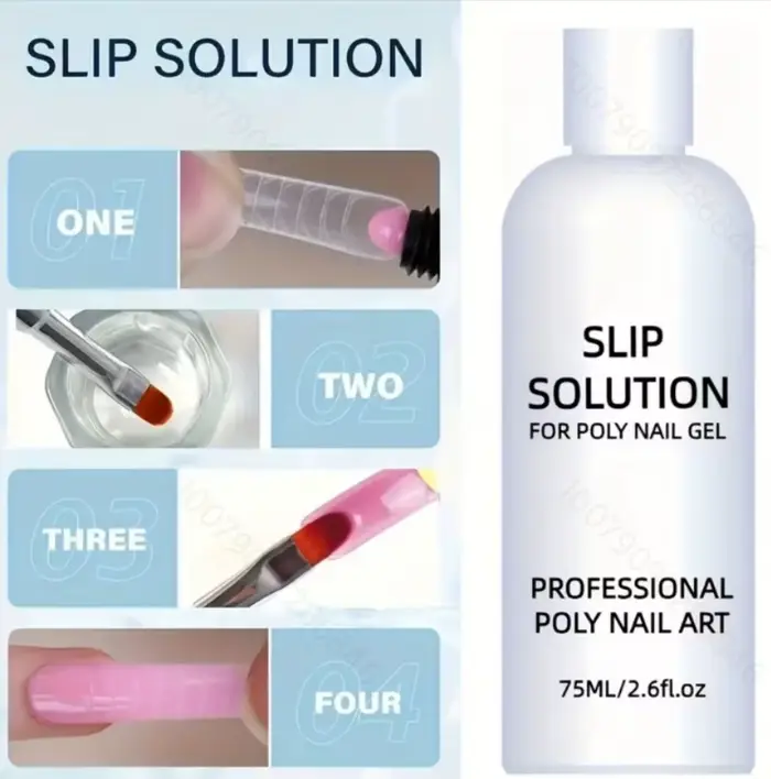 Solution de glissement pour ongles 75 ml pour extension de polygel
