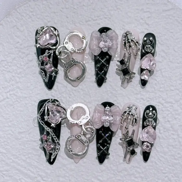 Faux ongles de Ballet longs et détachables