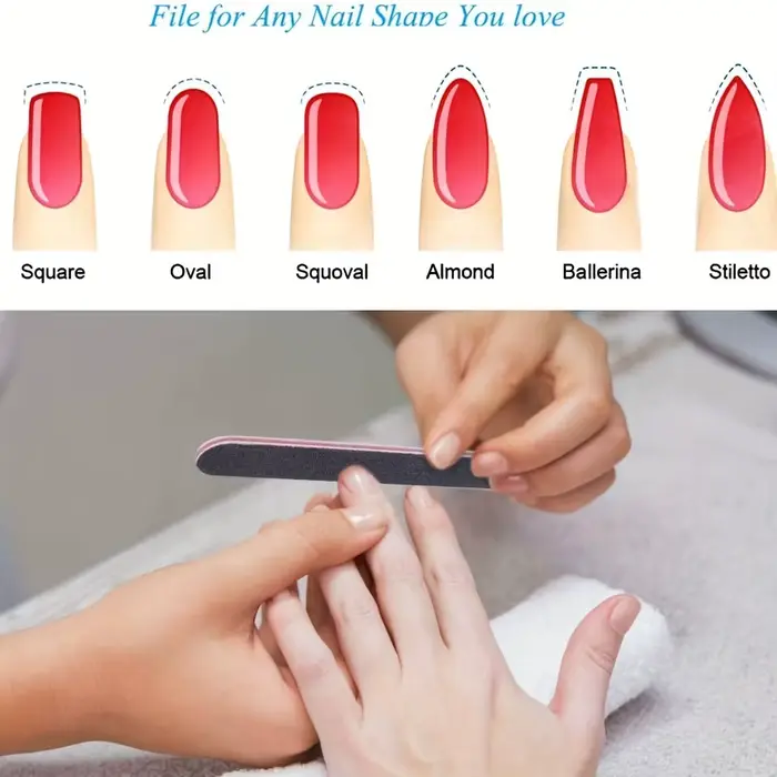 Lime à ongles Double face en panneau émeri