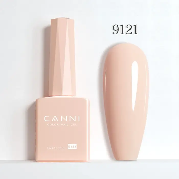 CANNI Gel vernis à ongles rouge sang clair gelée