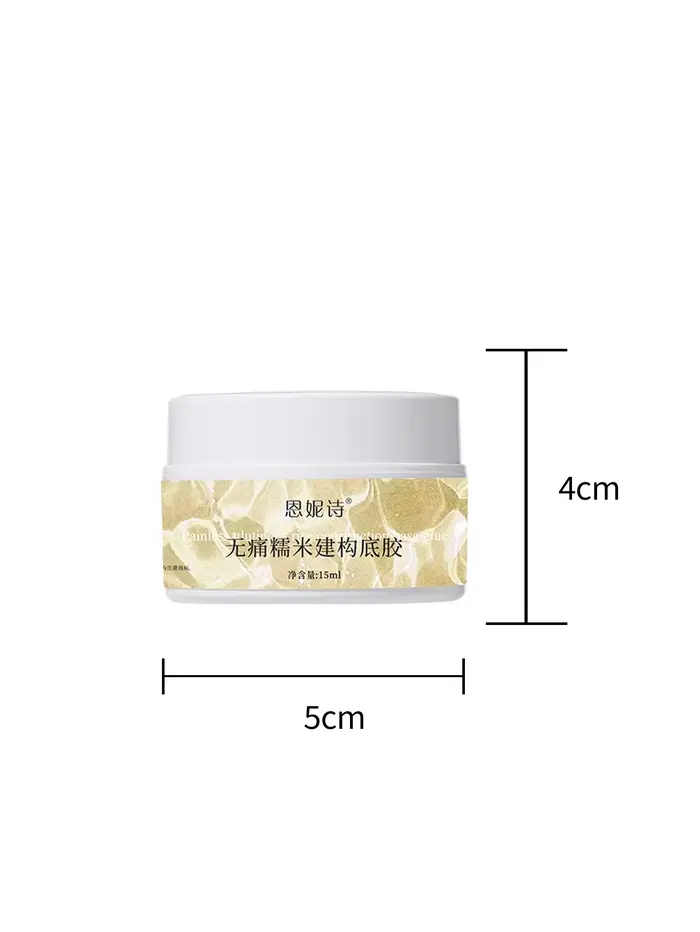 Gel constructeur transparent pour ongles