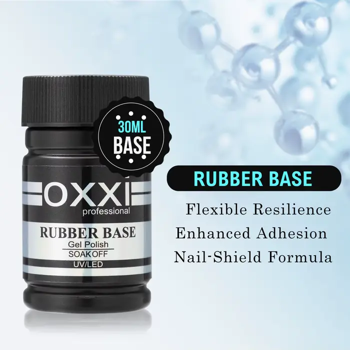 OXXI 30ml vernis Gel de Base en caoutchouc épais haute brillance sans lingette couche de finition