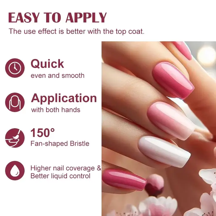 Vernis à ongles à base d'eau, 48 couleurs, longue durée, séchage rapide, pas besoin de lampe pour gu