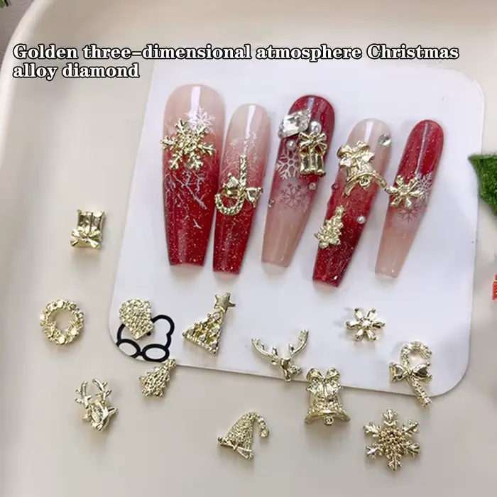 Décorations de noël pour Nail Art