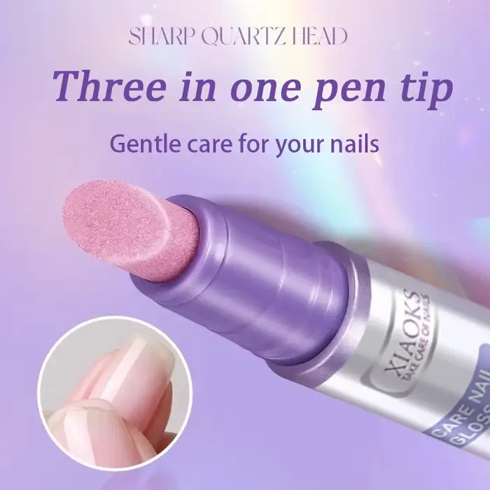 Stylo d'huile pour soins des ongles 3-en-1