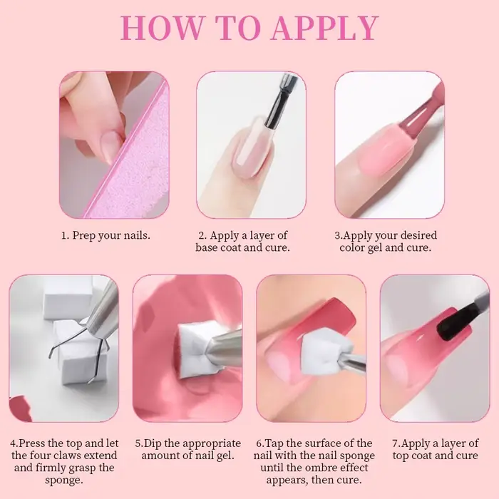 RS NAIL 5g vernis à ongles Gel solide effet dégradé 11 couleurs