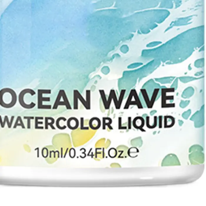 Vernis à ongles gel 10ml Blanc Effet Vague Océanique