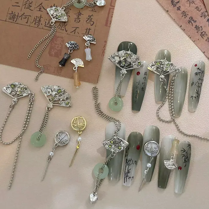 Accessoires pour Nail Art anciens texturés de qualité supérieure
