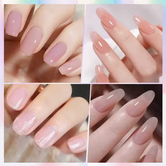 BORN PRETTY 83 couleurs 10ml gelée nue Gel vernis à ongles automne ambre Semi Transparent manucure tremper UV LED