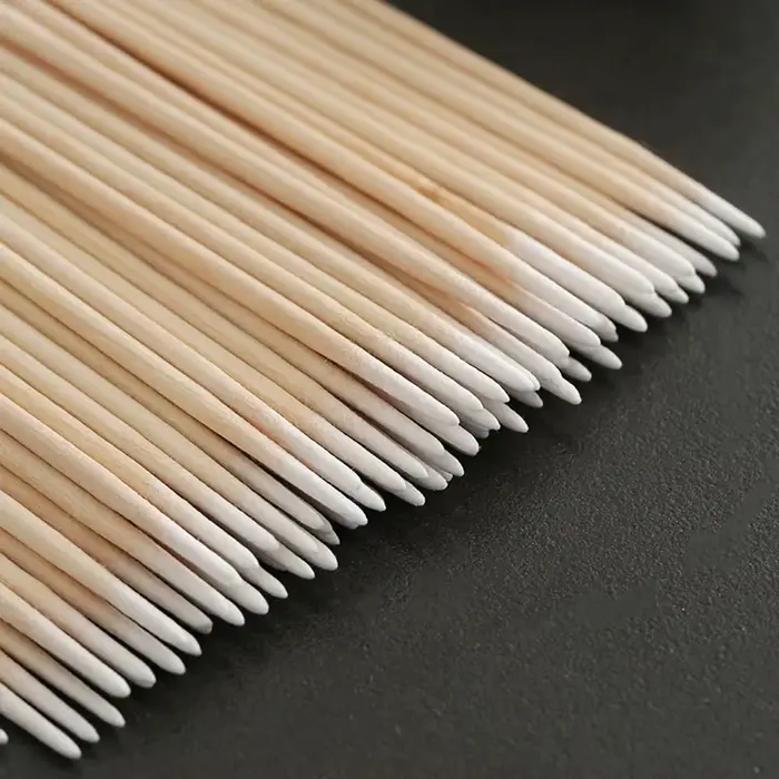 100/300/500 ongles pointe en bois coton-tige bourgeons jetable Ultra-détail correcteur dissolvant de vernis