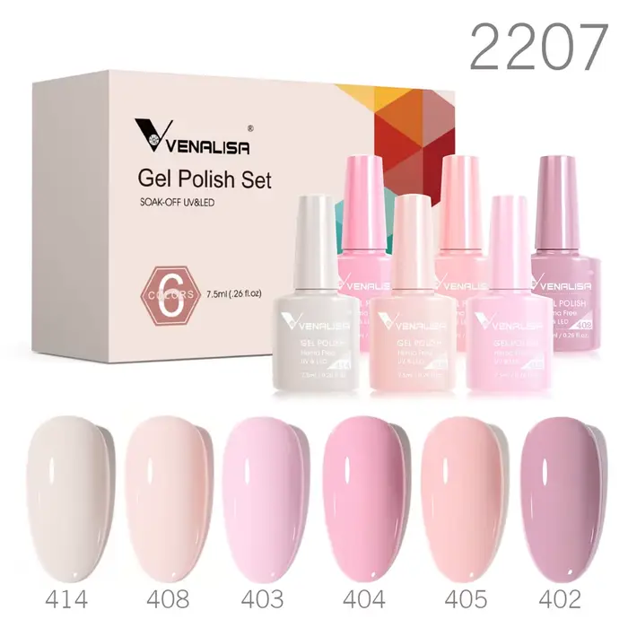 Venalisa-Verhéritage à Ongles Gel Neon Summer