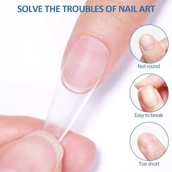 Matte presse sur les pointes des ongles couverture complète douce faux