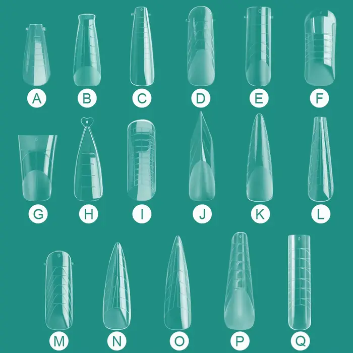 17 Types de moules à ongles