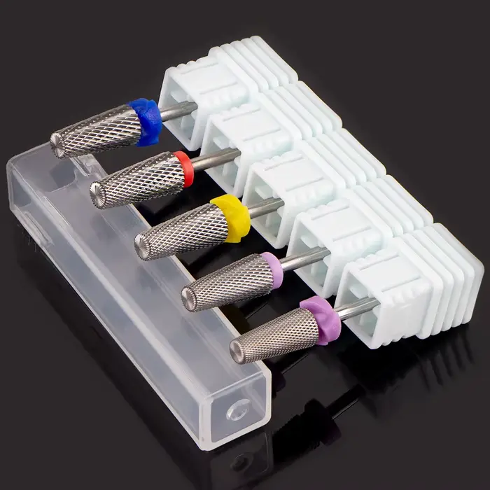 Fraise en carbure de tungstène, forets à ongles pour perceuse à ongles électrique, Machine de manucu