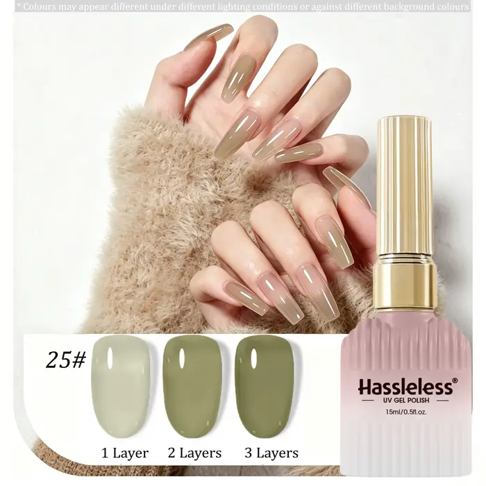 Sans tracas 15ml # 25 Gelée de matcha kaki douce