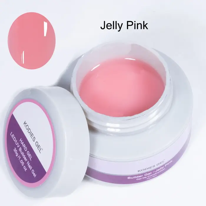 KODIES GEL 30g constructeur Extension Gel pour ongles pour clair blanc rose Construction UV dur Gellak Camouflage acrylique manucure Sculptin