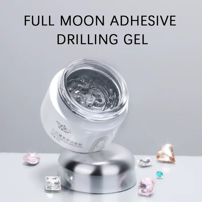 ANNIES 20g vernis Gel pleine lune adhésif forage Gel amélioration des ongles Gel fort ne coule pas