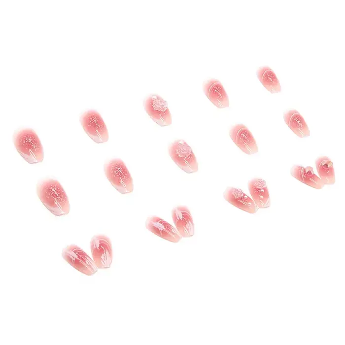 Pearl Instituts-Verhéritage à ongles rose brillant pour manucure