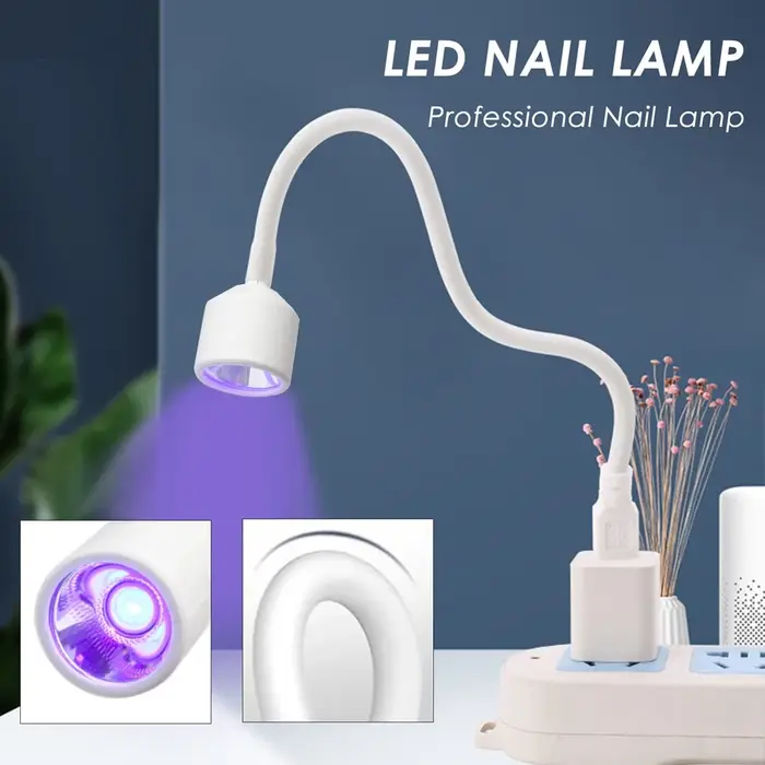 LULAA Mini sèche-ongles Uv Led lampe à ongles pliable polymérisation lumières