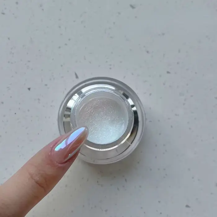 Lune clair de lune perle miroir magique poudre Aurora ongles poudre paillettes poussière Chrome bricolage Aurora manucure poussière Nail Art décoration