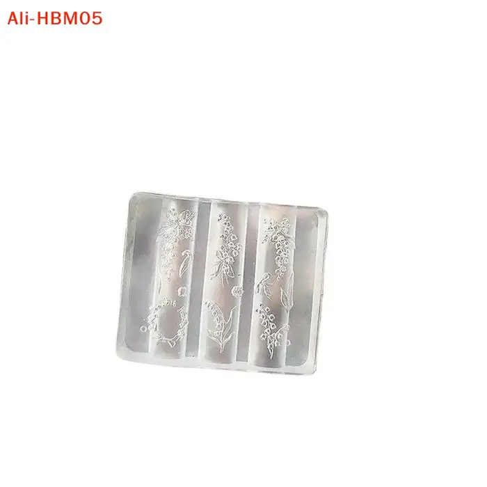 (HB05) Moule à ongles en silicone 3D Lily Of The Valley
