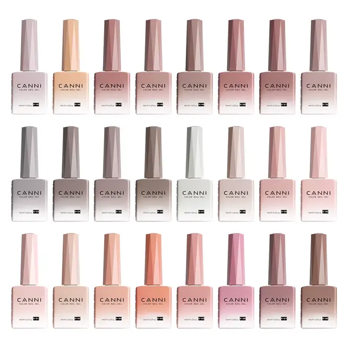 HEMA FREE TPO gratuit 9ml Canni vernis à ongles Gel gelée couleur nue Transparent Semi Permanent naturel nu français