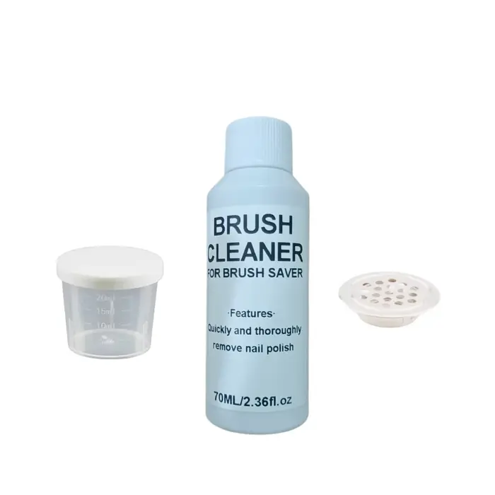 Nettoyant et revitalisant pour pinceaux à ongles