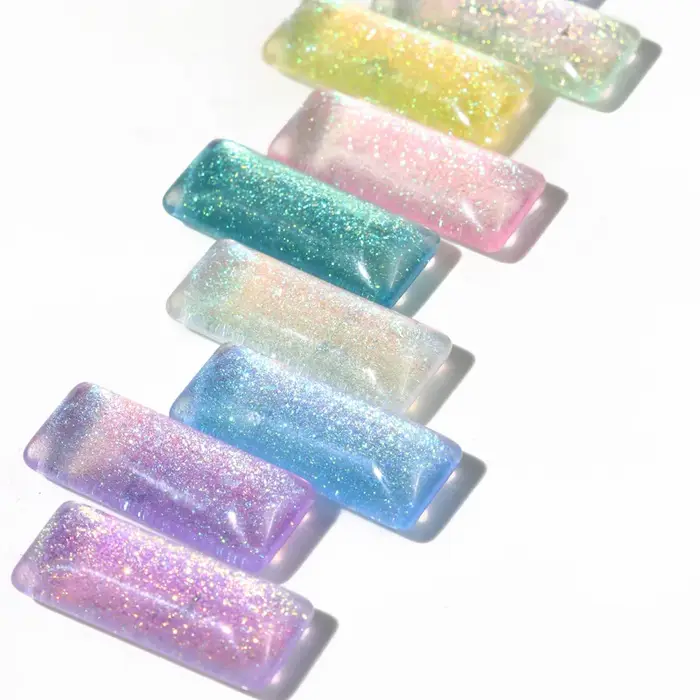 Vinimay-Verhéritage à ongles structurels ent, couleur arc-en-ciel, gel UV, à tremper, pour déficit, LED, pour nail art