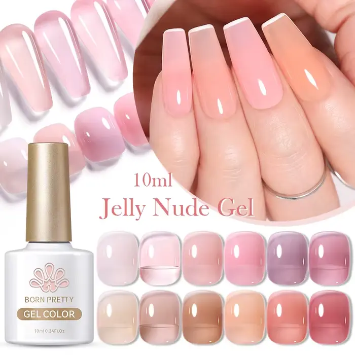 Faillite N PRETTY-Verhéritage à Ongles Gel UV Transparent