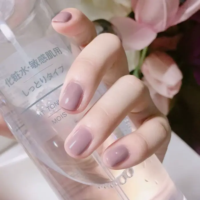 24 pièces court Squoval presse sur ongles vin rouge faux