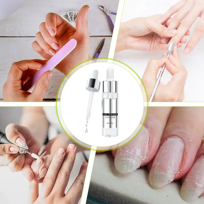 Dilueur de gel pour ongles 30ml – Liquide de dilution pour gels épais