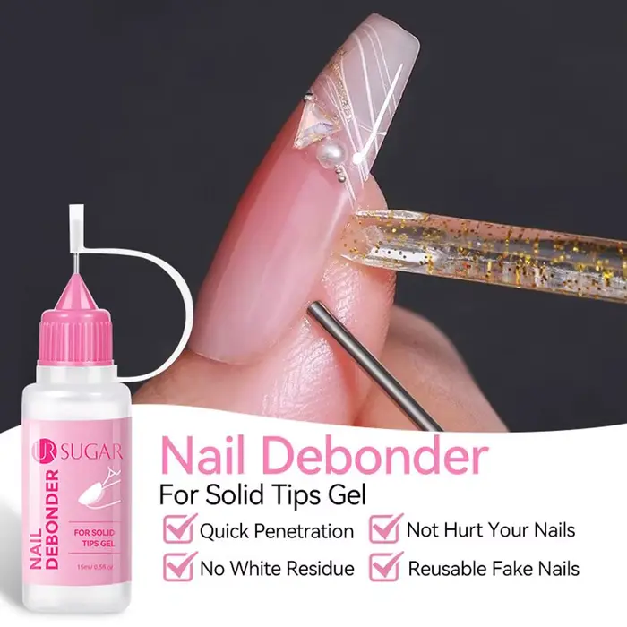 Dissolvant de colle pour ongles